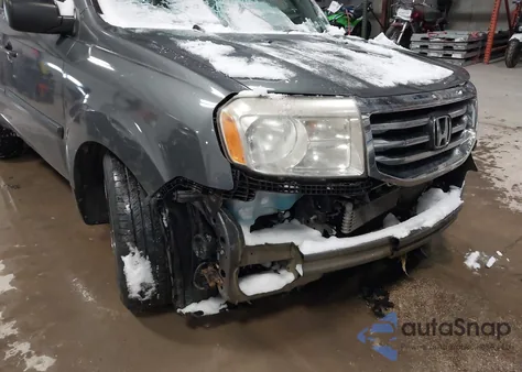 2013 Honda Pilot Lx из США, поврежденный, VIN 5FNYF4H21DB070841